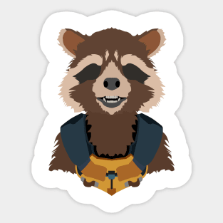 Rocket Minimalist Sticker